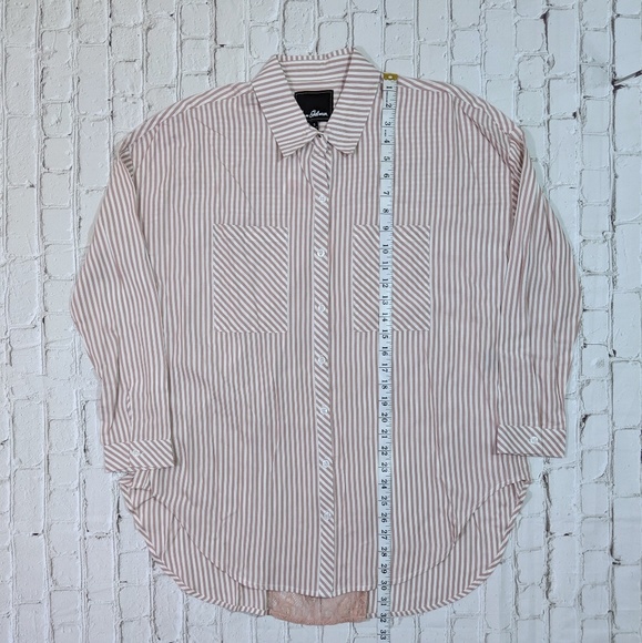 Sam Edelman Intimates Zephyr Striped Sleep Shirt - Picture 6 of 9